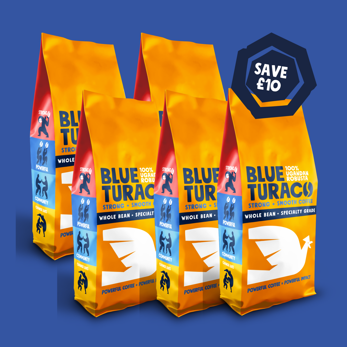 By the case (Whole beans) - Blue Turaco Coffee